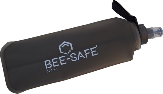 Soft Drink Bottles | anthracite | BEE SAFE -500ML- | flask | Soft Drink Bottles | zachte drinkfles | flexibele drinkfles | opvouwbare drinkfles