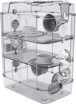 Hamsterkooi met Hamsterspeelgoed - Rattenkooi - Hamster Kooi - Hamster Huisje - Knaagdierhok - Knaagdierenkooi