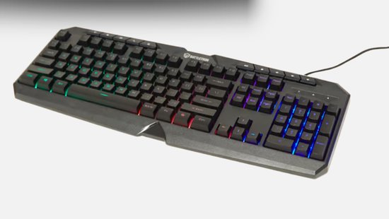 Toetsenbord Licht - Gamen - QWERTY - Zwart - USB