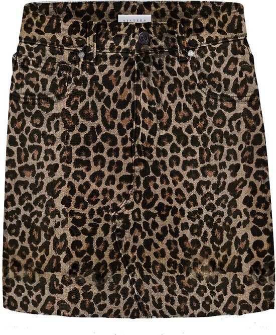 Panterprint rokje dames sale
