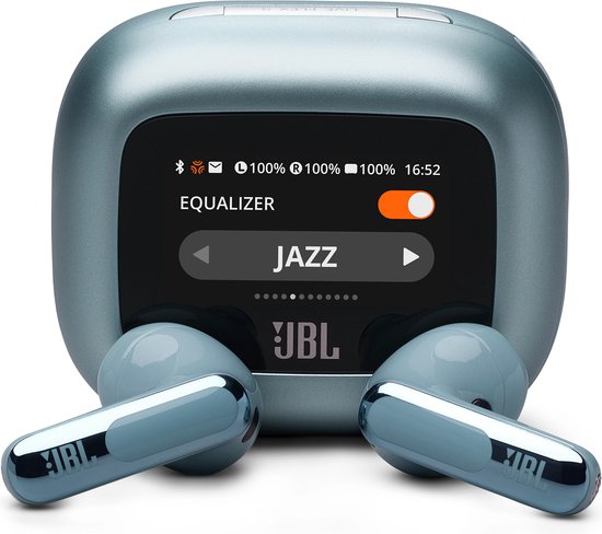 JBL Live Flex 3 - Volledig Draadloze Oordopjes - Blauw