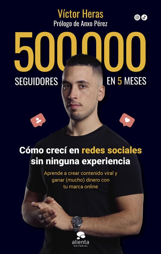 Alienta - 500.000 seguidores en 5 meses - cover