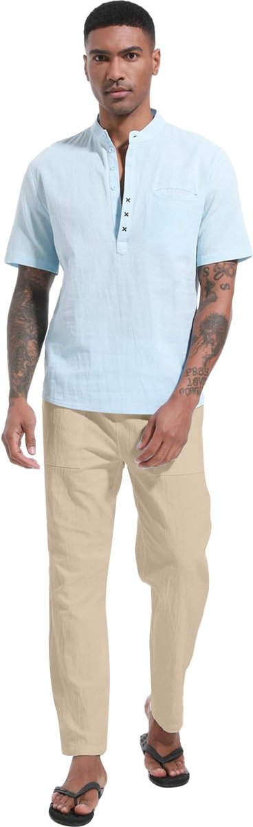 Short De Sport Court Pour Homme Léger - Avec Fermeture éclair Et Poches, Idéal Pour L'été Et La Plage