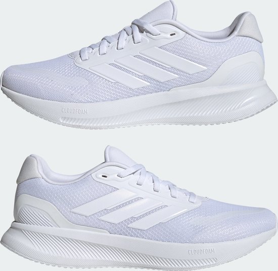 adidas Performance Runfalcon 5 Hardloopschoenen - Heren - Wit- 47 1/3 | bol
