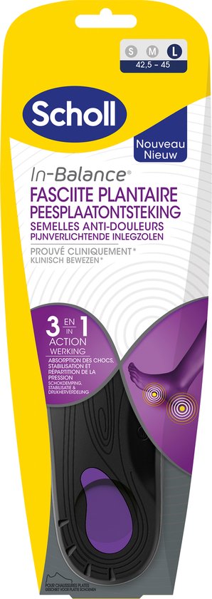 Scholl In-Balance Inlegzolen Peesplaatontsteking Zooltjes