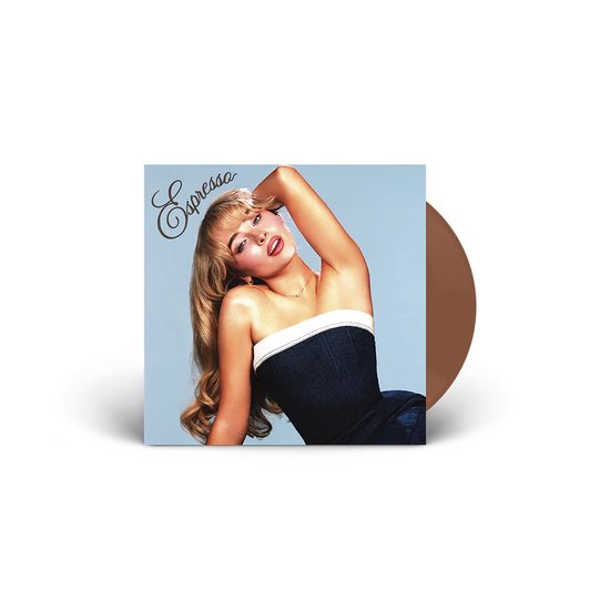 Sabrina Carpenter Espresso - 7 inch LP in Chocolate Brown | bol