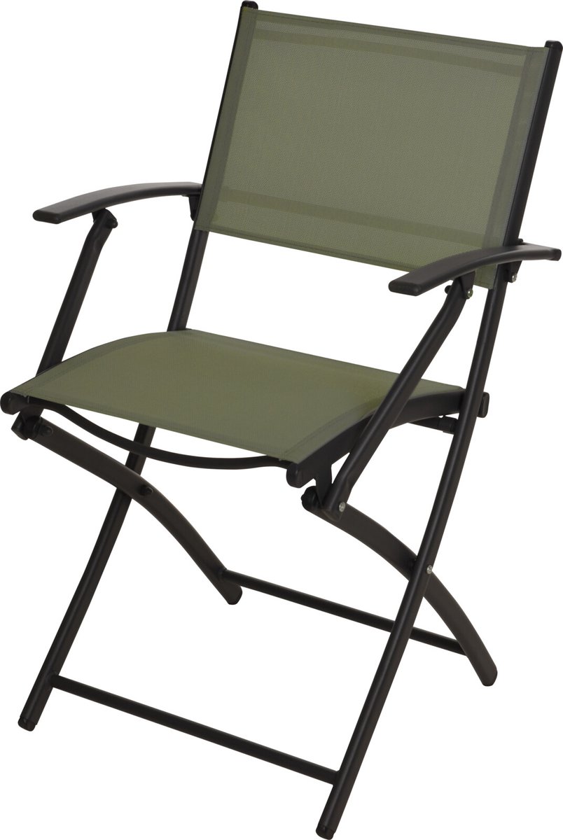 In & Out Deco Tuinstoel Inklapbaar Campingstoel Weerbestendig Textileen Groen