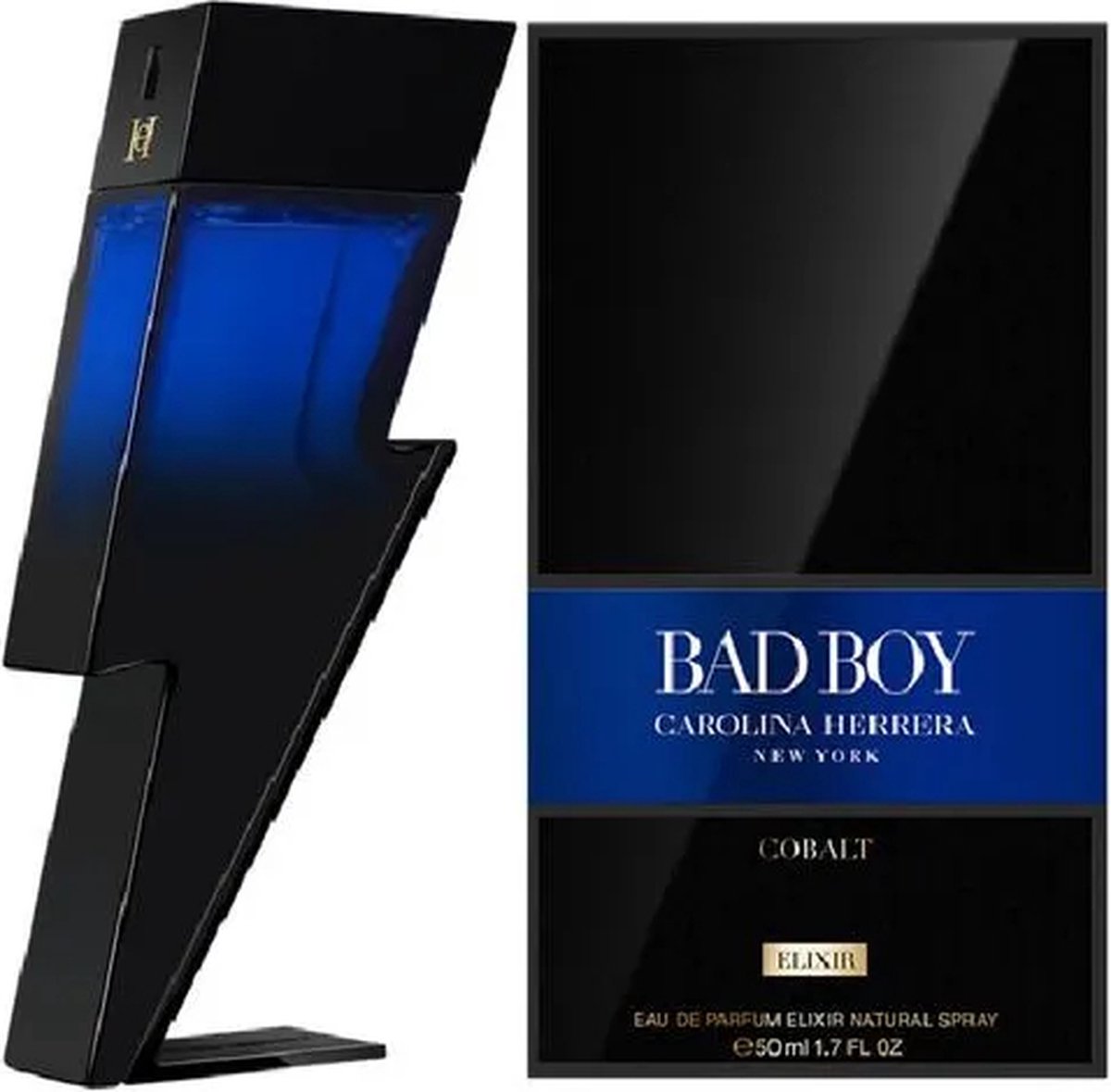 Goedkoopste Carolina Herrera Bad Boy Cobalt Elixir - 50 ml - eau de parfum spray - herenparfum