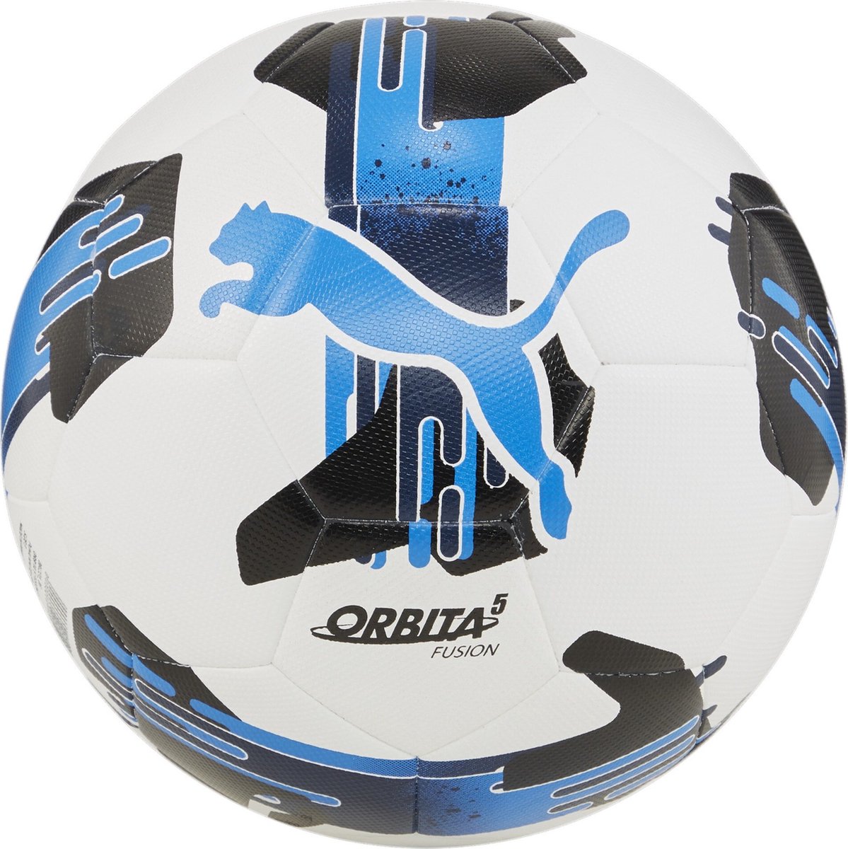 Puma Kinder Trainingsball Orbita 5 FUSION 084331 Puma White-Ignite Blue-5