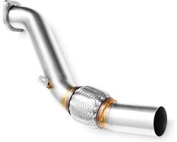Bmw E60 E61 525D 530D 535D M57n downpipe-525D 530D EURO 3