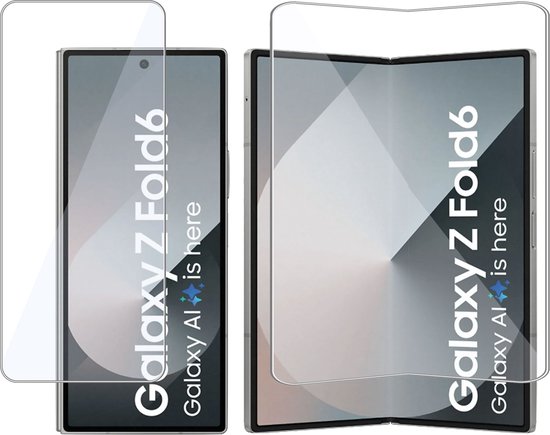 Convient pour Samsung Galaxy Z Fold 6 - Protecteur d'écran - Film de protection en verre