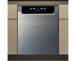 Bauknecht B0U D651A X | Onderbouw vaatwasser | RVS | Klasse B