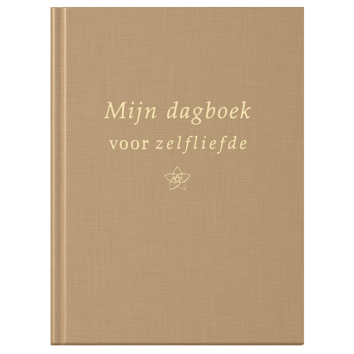 Fyllbooks - Dagboek voor Zelfliefde - Invulboek - Linnen Cover - Camel met Goudfolie