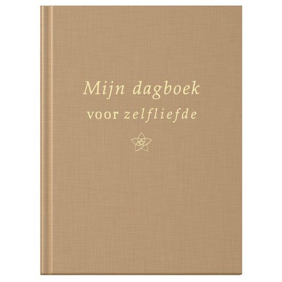 Fyllbooks - Dagboek voor Zelfliefde - Invulboek - Linnen Cover - Camel met Goudfolie