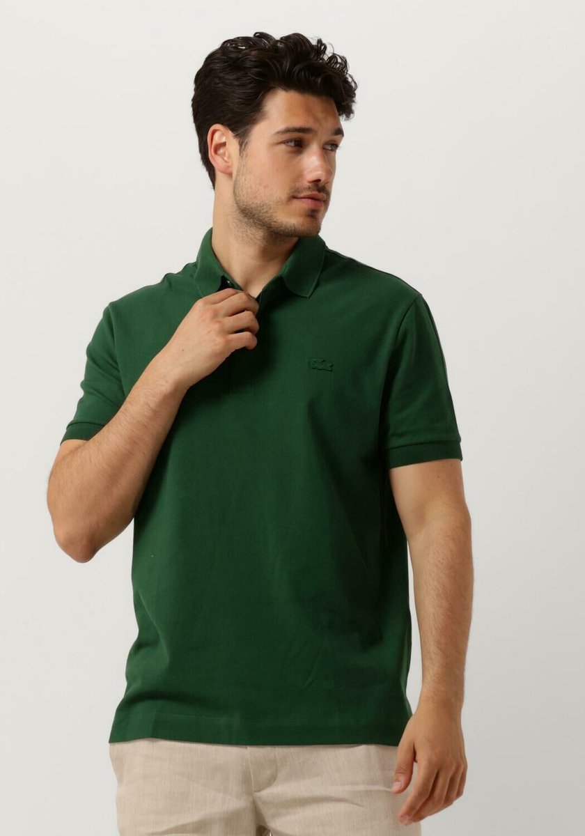 Lacoste Smart Paris Polo Heren Polo shirt – 3XL Groen