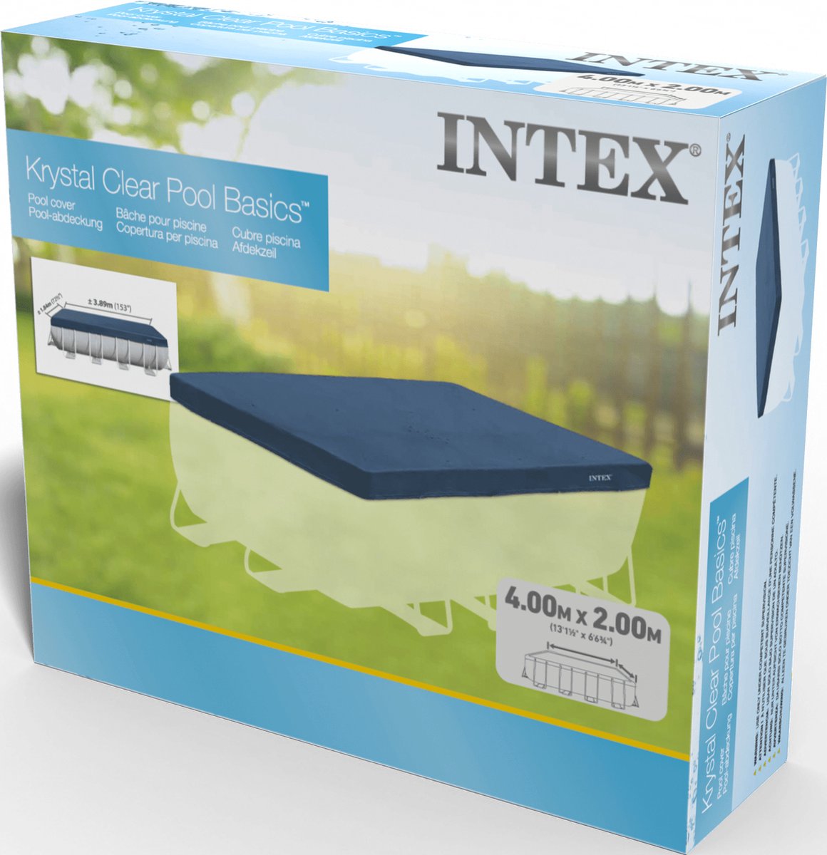 Intex Zwembad Afdekzeil - Rechthoekig 400 x 200 cm — afbeelding 4