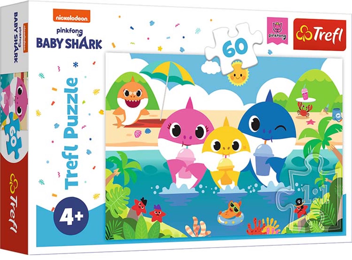 Trefl Trefl 60 - Baby Shakrs familie op vakantie / Viacom Baby Shar.