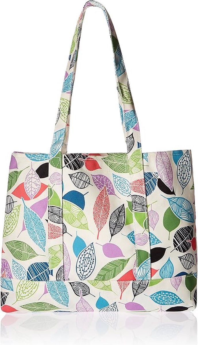 Prestige Medical Draagtas Canvas "Bladeren" - Zorg - Zuster Tas - Cadeau - Verpleegster Accessoires