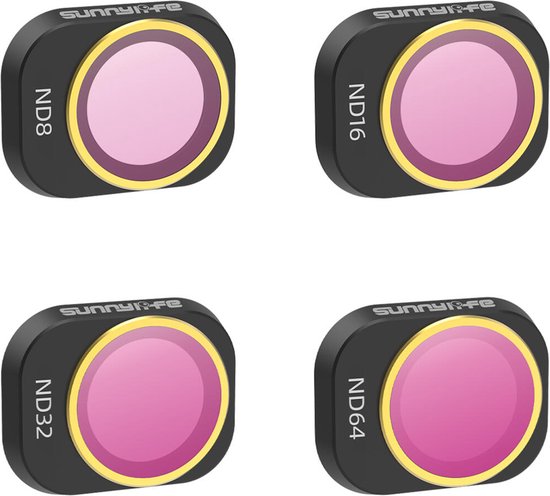 5 Verschillende Filtersets voor de DJI Mini 4 Pro
