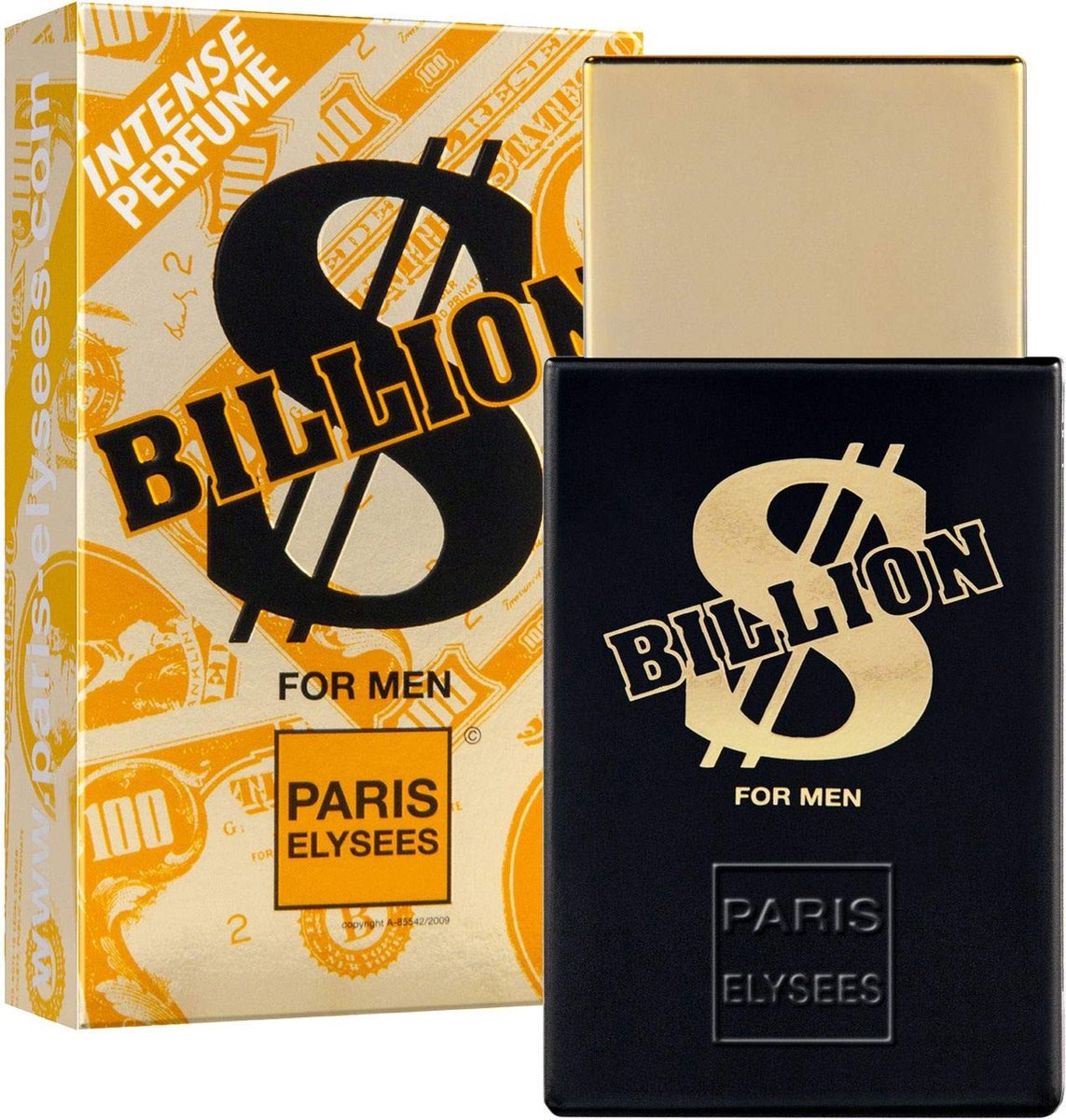Goedkoopste Billion Dollar Men een sterke kruidige Franse geur met Nootmuskaat, Bergamot en Amber.