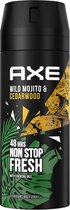 x6 Axe Deodorant Bodyspray Green Mojito + Cedarwood 150 ml