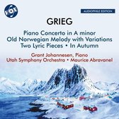 Grant Johannesen - Maurice Abravanel - Utah Sympho - Piano Concerto In A Minor - Old Norwegian Melody W (CD)