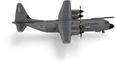Herpa schaalmodel vliegtuig Lockheed Martin C-130J-30 S.H. Luftwaffe Binational Air Tr. schaal 1:500 lengte 6,9cm