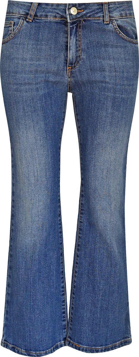Verysimple - blauwe flared jeans - maat 34 (IT40)