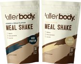 Killerbody Maaltijdshake Voordeelpakket - Vanilla & Cookies and Cream - 2000 gr