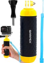 Garpex® Drijvende Handgrip - Drijvend Statief - Universeel - Geschikt voor alle action camera - Selfiestick - Inclusief verstelbare polsband en duimschroef