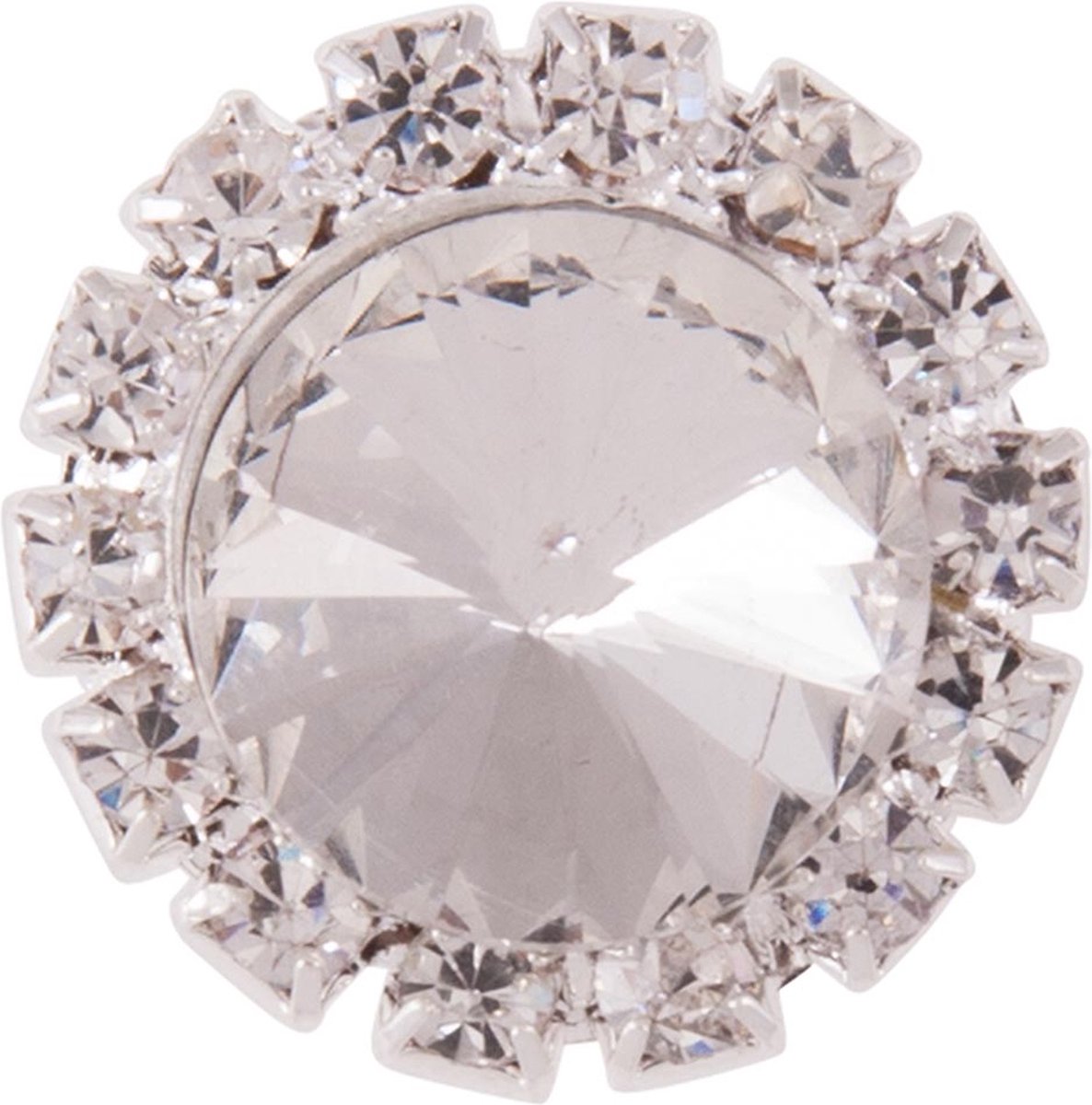 BR BR knotspiralen Crystal Rider One Size Zilver