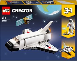 foto van LEGO Creator 3in1 Space Shuttle Ruimteschip Set - 31134