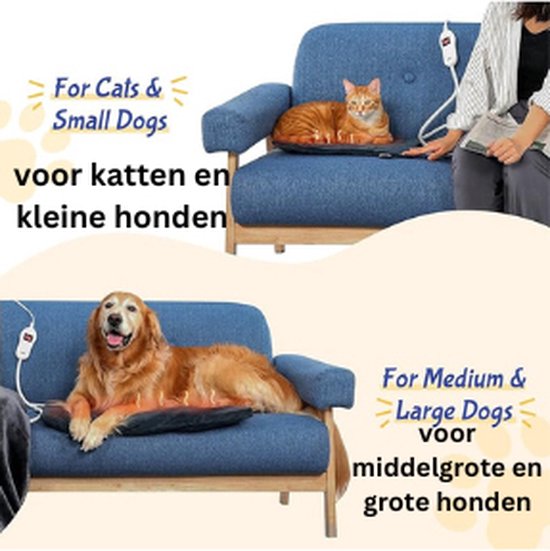 Verwarmingskussen voor Huisdieren voor Honden en Katten