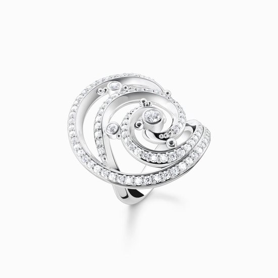 Thomas Sabo - TR2379-051-14-58 - Ring - Dames - 925er Zilver - ringmaat 58