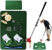 Mini Indoor Golfbaan - Leuke Uitdaging voor Thuis met Familie en Vrienden! Perfect Vaderdag Cadeau - Golf Cadeau - Speelgoed voor Binnen