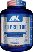 Protein Poeder - Iso Pro 100- MuscleLabs - 4540 g Cookie & cream