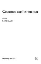 Carnegie Mellon Symposia on Cognition Series- Cognition and Instruction