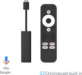 Android TV Box - TV Stick - Dongle pour TV - Chromecast - Google Assistant - Google Play Store - Android 11 - 4K