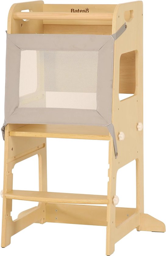 Mamatoyz Houten Leertoren / Kinderopstapje Inklapbaar - Multiplex Mamatoyz Houten Leertoren / Kinderopstapje Inklapbaar - Multiplex