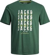 JACK&JONES JJDELVIN TEE SS CREW NECK Heren T-shirt - Maat S