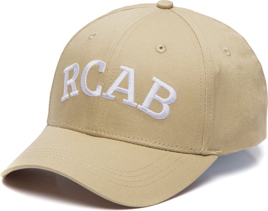 RCAB Herenpetten - Ademend & Hoogwaardig Katoen Baseball Cap - Cap Van Natuurlijk Materiaal - Khaki Pet