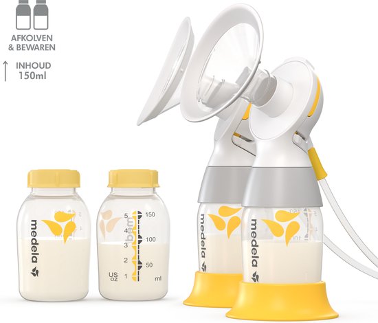Medela Classic PersonalFit Flex dubbele afkolfset - voor elektrische borstkolven compatibel met Freestyle, Swing Maxi van Medela — afbeelding 4