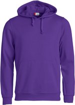 Clique Basic Hoody 021031 - Helder Lila - XL