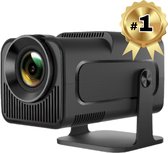 Bol.com BeamerKoning Mini Beamer 4K - Draagbare Projector - 390ANSI - ANDROID 11.0 - NETFLIX - Zeer helder - Ingebouwde Audio aanbieding