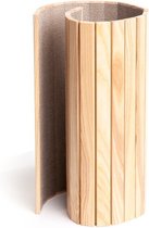 Adorestore Armleuning Dienblad - Bamboe Banktafel - Flexibel Dienblad - Anti-Slip Organizer - Sofa Armleuning Tray - Bruin
