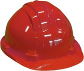 Casque de chantier - Rouge - Casque de sécurité pour Adultes - avec doublure réglable