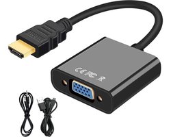 High Definition DP Naar HDMI Adapter - 4K Ondersteuning - Plug & Play - DisplayPort Naar HDMI Converter - HD Videoadapter - 4K UHD Resolutie - Vergulde Connectoren - Voor Monitoren En TV's - Compact En Duurzaam - Eenvoudige Installatie