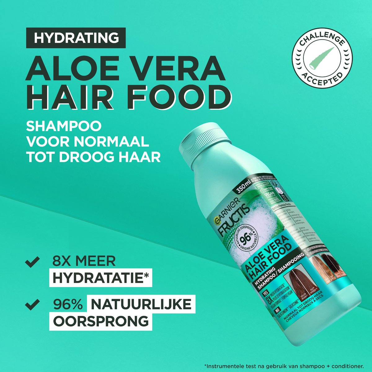 Garnier Fructis Pure Fresh Shampoo Vet Haar thumbnail 4