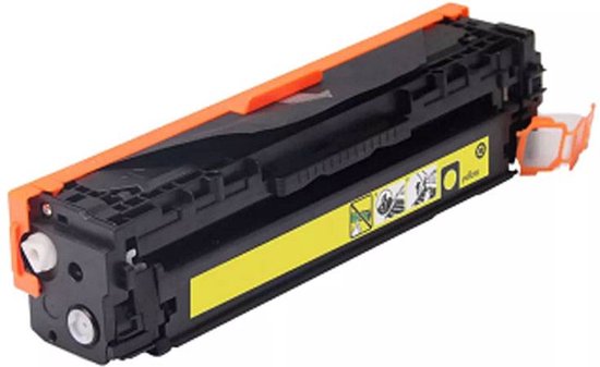 Toner Geschikt voor Canon 055/055H | 1x Geel Geschikt voor Canon i-Sensys LBP663CDW - LBP664CX - MF742CDW - MF744CDW