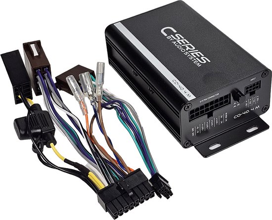 Audio System CO-40.4M 4-Kanaals plug & play versterker/ ISO aansluitng / Auto versterker